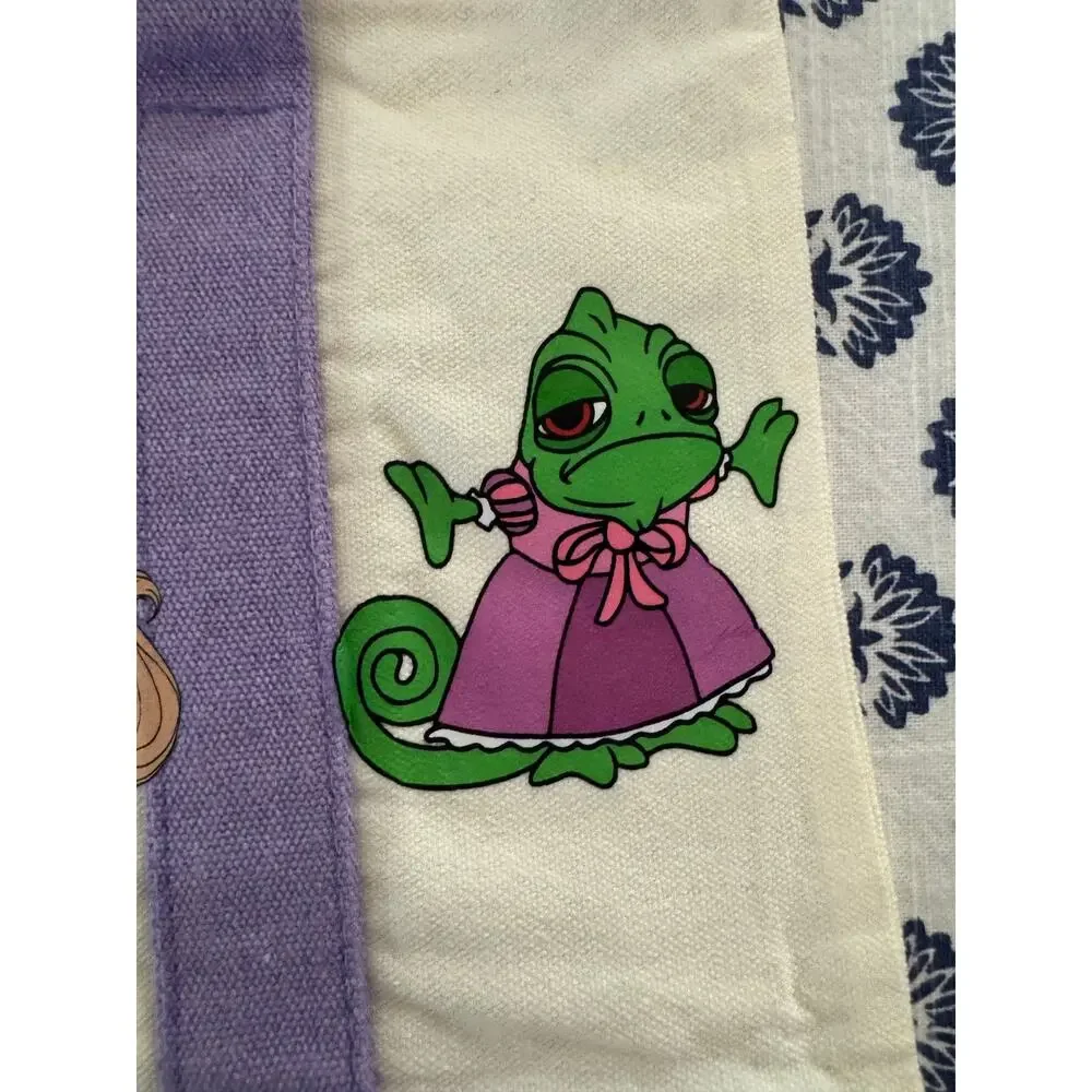 Disney Rapunzel Pascal Double Sided Custom Made Mini Tote